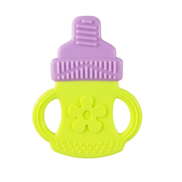 Jouets de dentition en silicone pour biberon de lait pour bébé